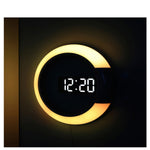 3D LED Digital Wall Clock