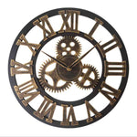 Retro Industrial Style Wall Clock