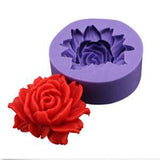 Rose Flower Fondant Silicone Mold