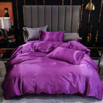 Luxury Solid Color Bedding Set