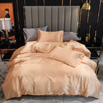 Luxury Solid Color Bedding Set