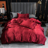 Luxury Solid Color Bedding Set